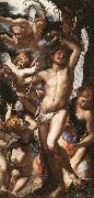 PROCACCINI, Giulio Cesare St Sebastian Tended by Angels af Sweden oil painting reproduction